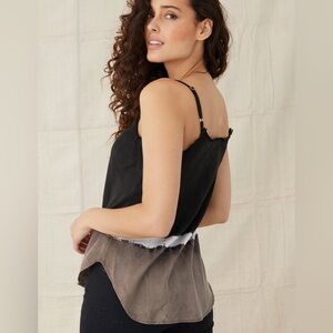 Bella Dahl NWT frayed cami tank